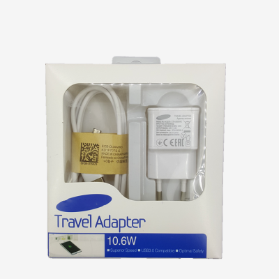 cell phone adapter EU plug S4 fast travel charger for samsung