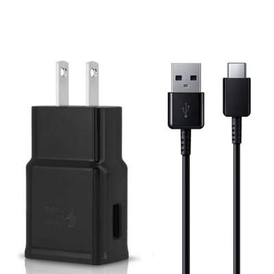 hot sale usb cable 2 in 1 universal travel charger for samsung s8 s9